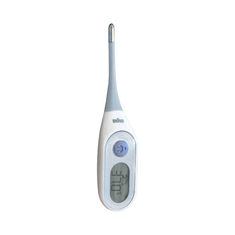 Braun PRT 2000 digital termometer med snabba och exakta temperaturavläsningar