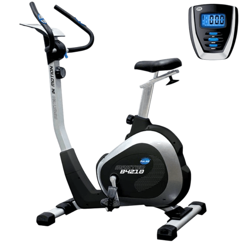 Master Fitness B4210 motionscykel med ergonomisk konstruktion och lättanvända funktioner