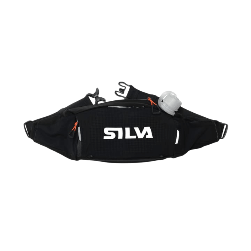 Silva Flow Belt 6 svart vätskebälte med förvaringsfack och flaska för sportaktiviteter