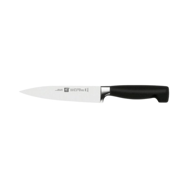 Zwilling Four Star köttkniv med 16 cm blad för professionell köttbearbetning och matlagning