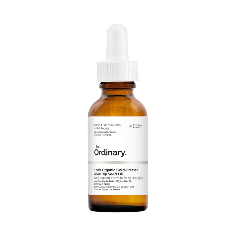 The Ordinary 100% Organic Cold Pressed Rose Hip Seed Oil för återfuktning och hudvård