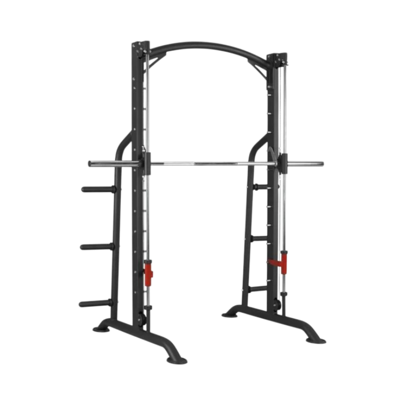 Gorilla Sports Power Rack med Smithmaskin för säker styrketräning och knäböj