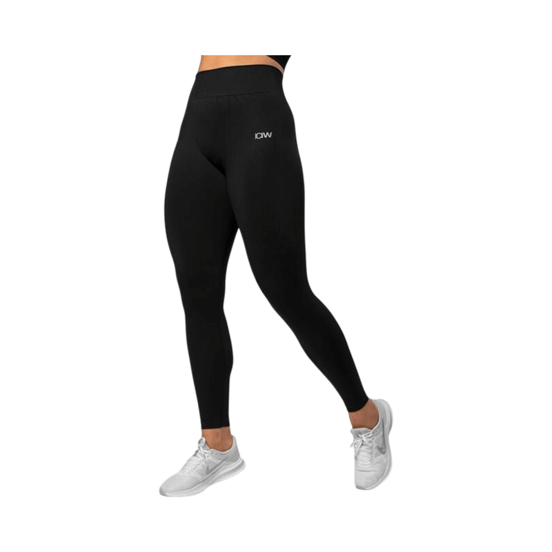 ICANIWILL Define Seamless tights i svart, sömlös design för maximal komfort