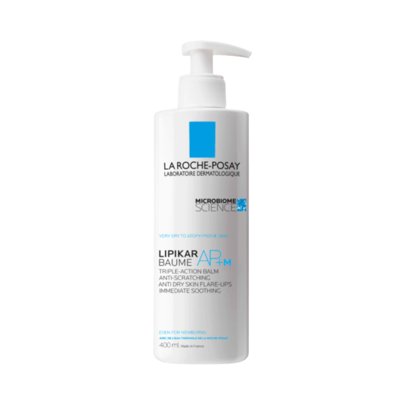 La Roche-Posay Lipikar Balm AP+M 400 ml, lugnande balsam för mycket torr och känslig hud.
