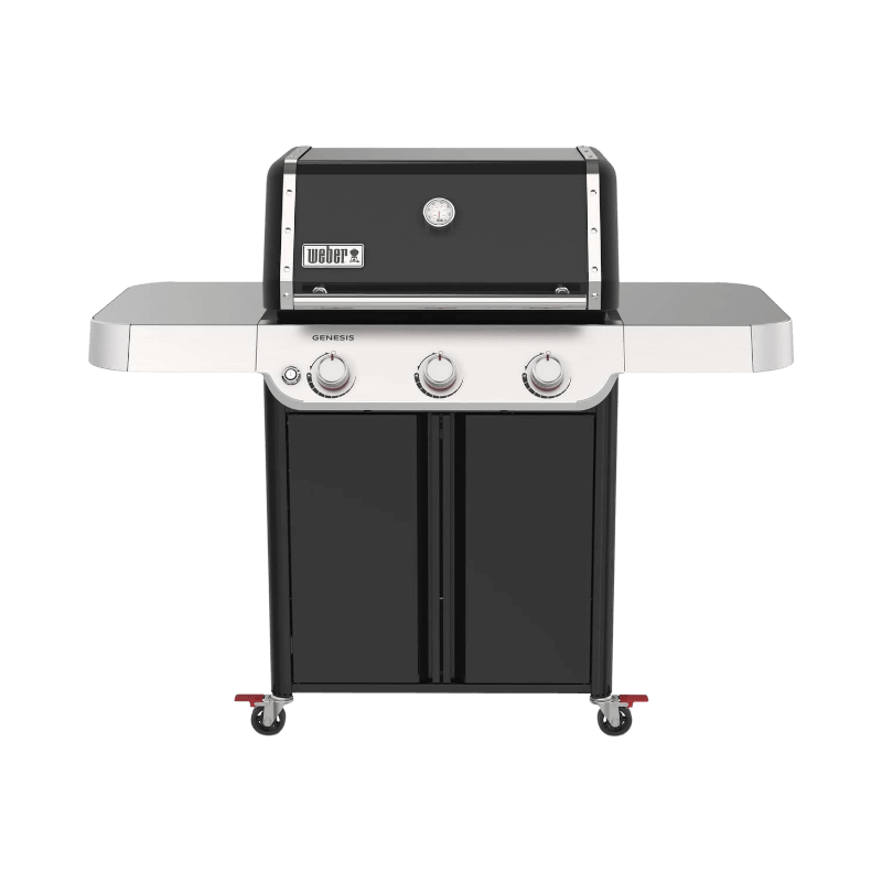 Weber Genesis E-315 gasolgrill med tre brännare, högpresterande design för seriösa grillentusiaster.