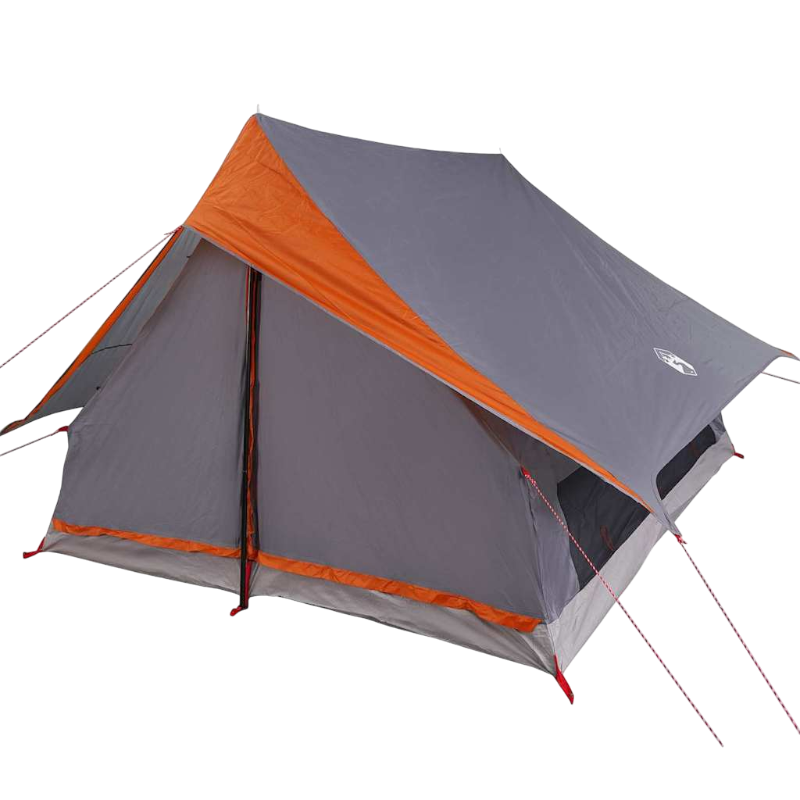 A-frame familjetält med plats för 7 personer, robust design och extra utrymme.