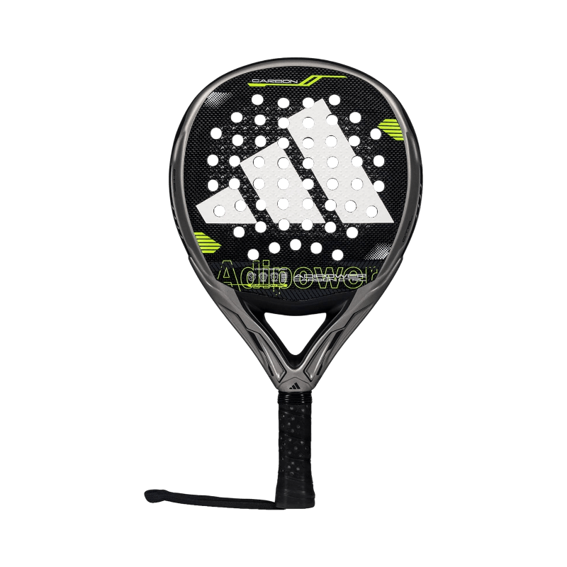 Adidas Adipower Carbon CTRL 3.4 padelracket med kolfiberyta och hålmönster för kontrollspel.
